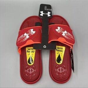 Under Armour Mercenary Slides, Water Friendly Sandals. Mens Sz 9, Wmns Sz 10.5